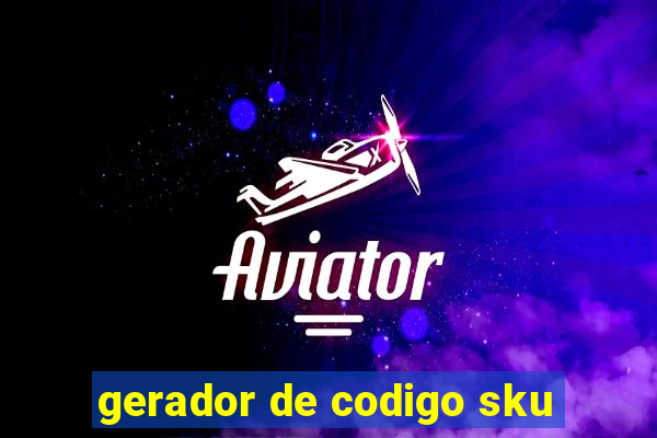 gerador de codigo sku